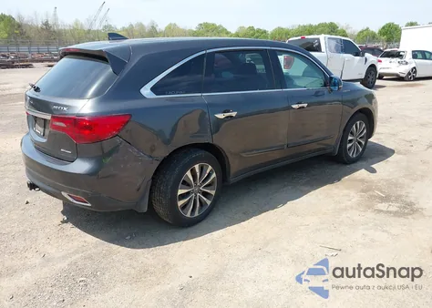 2016 Acura Mdx Technology Acurawatch Plus Packages/Technology Package из США, поврежденный, VIN 5FRYD4H43GB012465